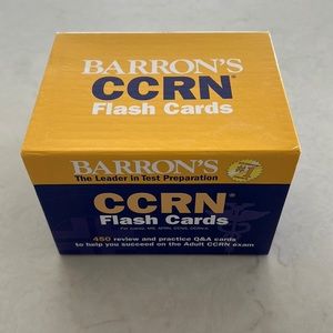 CCRN flash cards - 450 cards complete set.